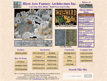 Tablet Screenshot of castlemolds.com